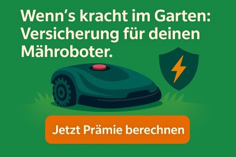 Mähroboter versichern 2
